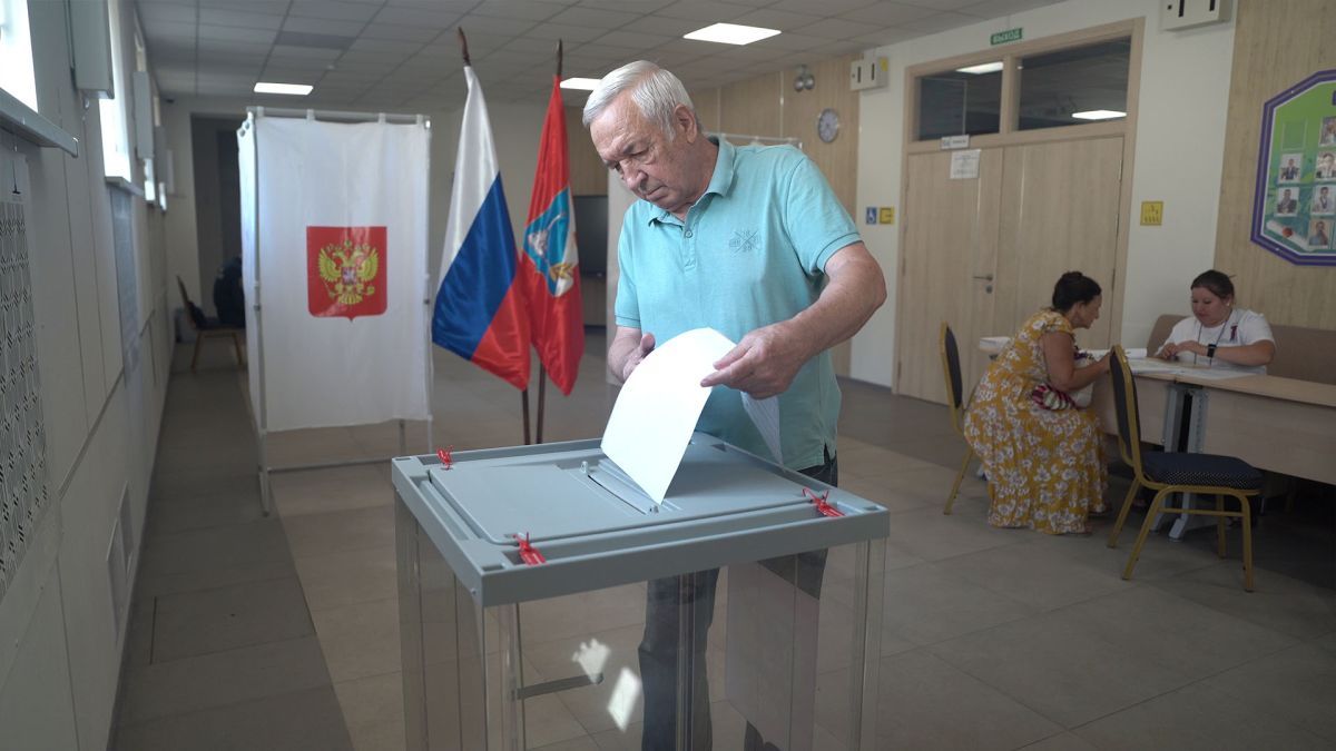 В Севастополе стартовал первый день голосования в Государственную Думу Российской Федерации