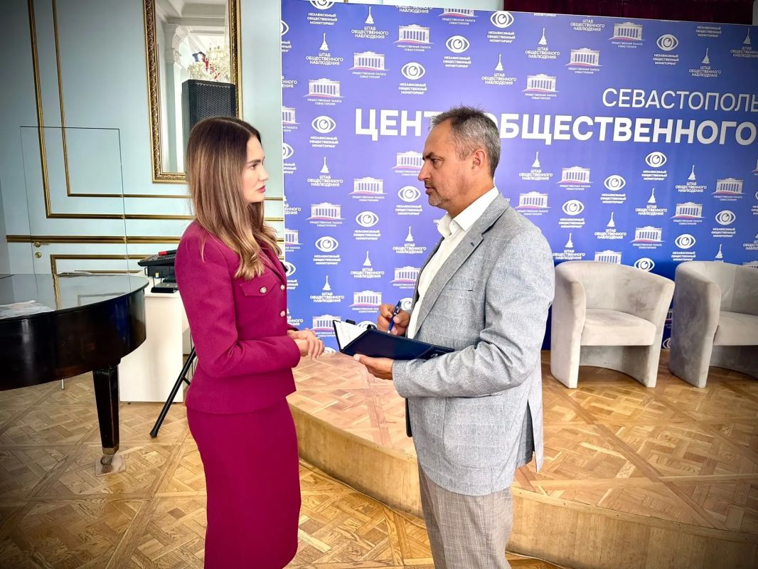 Рабочая встреча с председателем Севастопольской городской избирательной комиссии Ниной Сергеевной Фаустовой