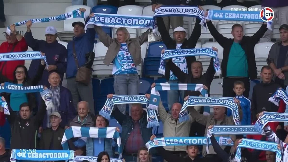 Прямо сейчас смотрите на телеканале «СТВ» матч ФК «Севастополь»