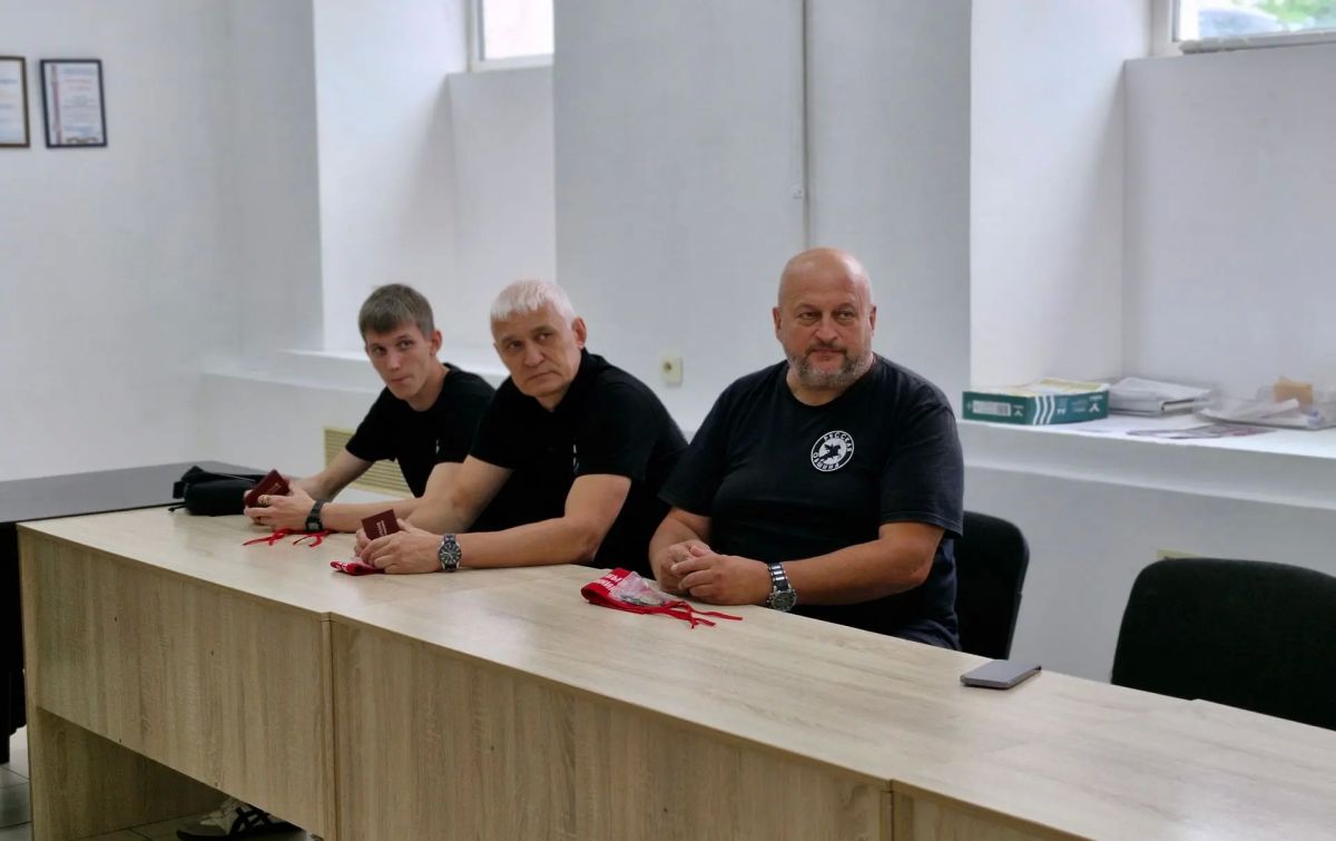 Пополнение рядов добровольных народных дружин города Севастополя
