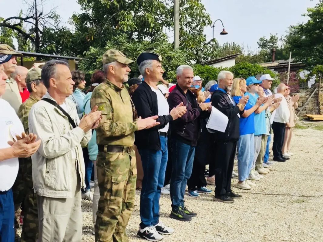 В Севастополе состоялась вторая Спартакиада ветеранов «За активное долголетие»