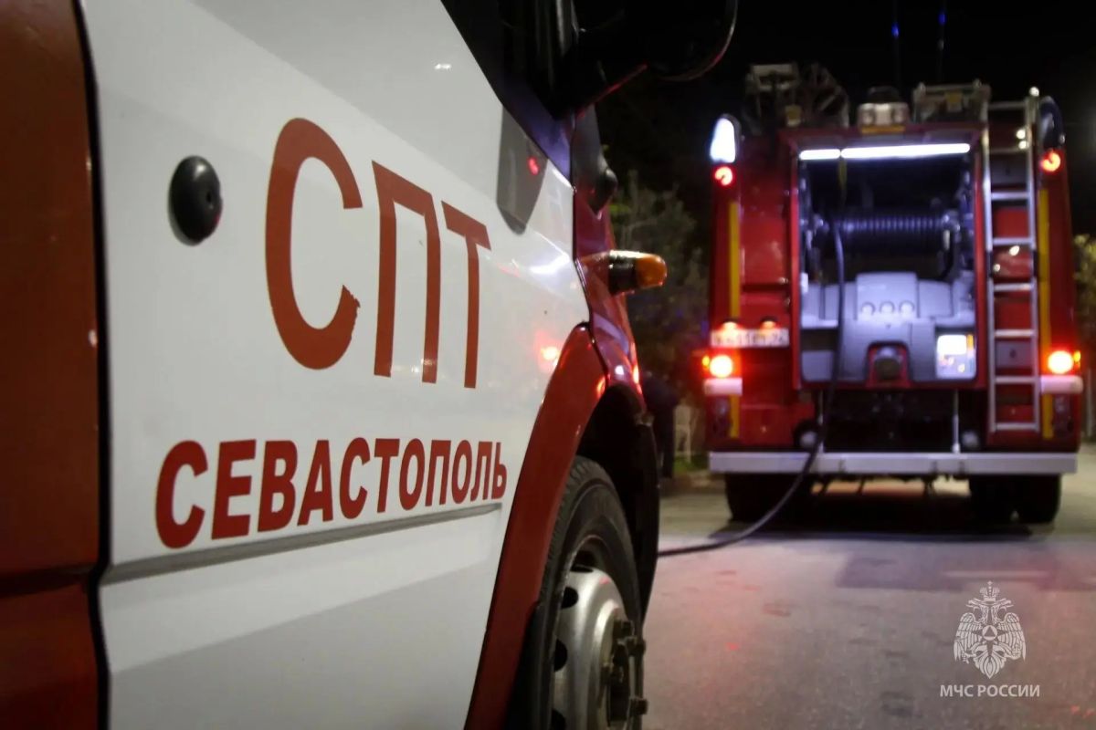 В пансионате «Лазурь» в Севастополе ликвидировали возгорание