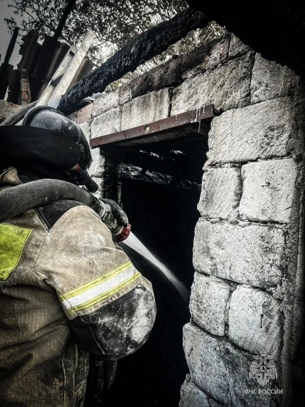 В Севастополе печь стала причиной первого пожара сезона
