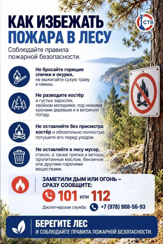 В Севастополе отменят особый противопожарный режим и усилят защиту мест отдыха в лесах