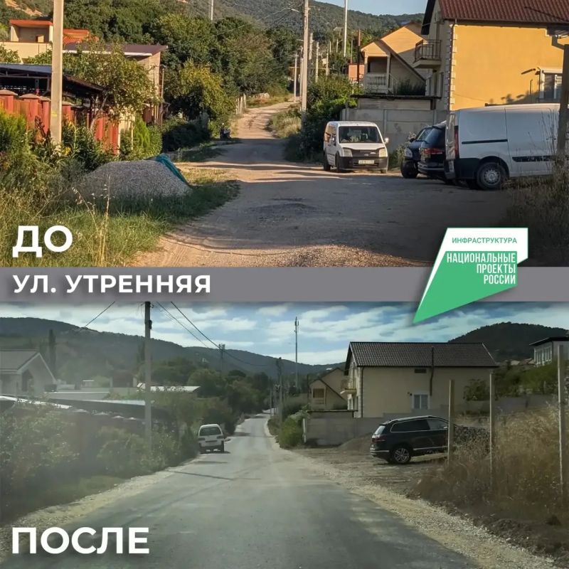 Еще семь дорог привели в порядок в Севастополе