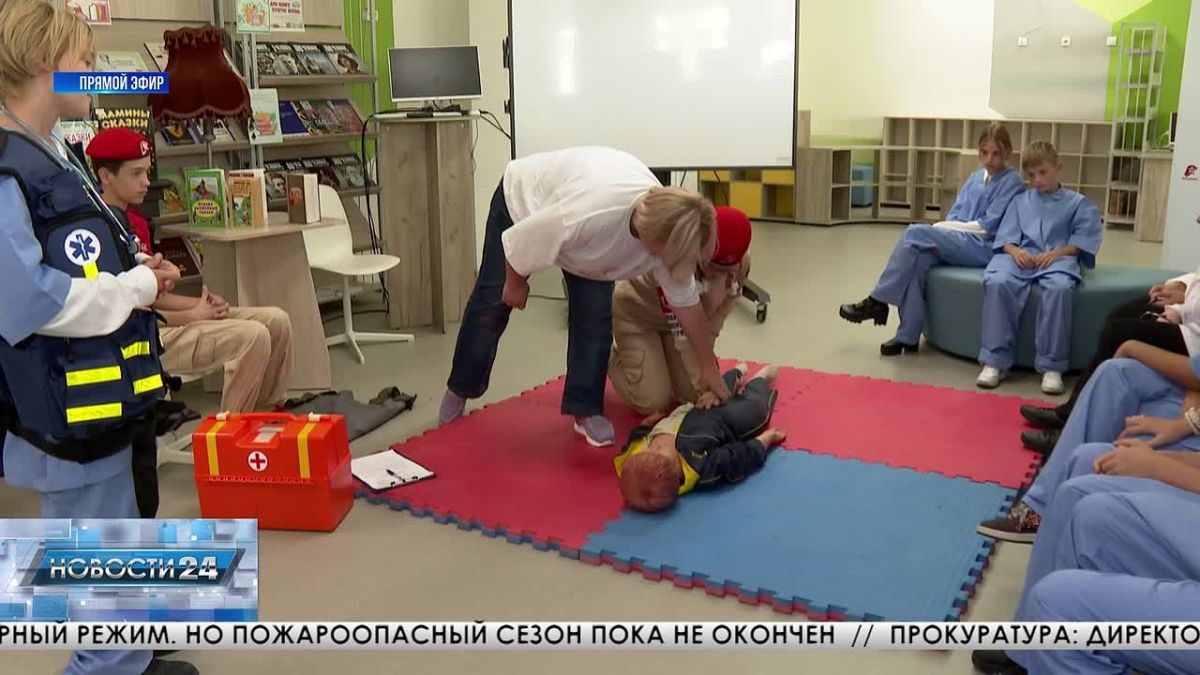 Полный цикл спасения: с какими направлениями в медицине познакомили севастопольских школьников?