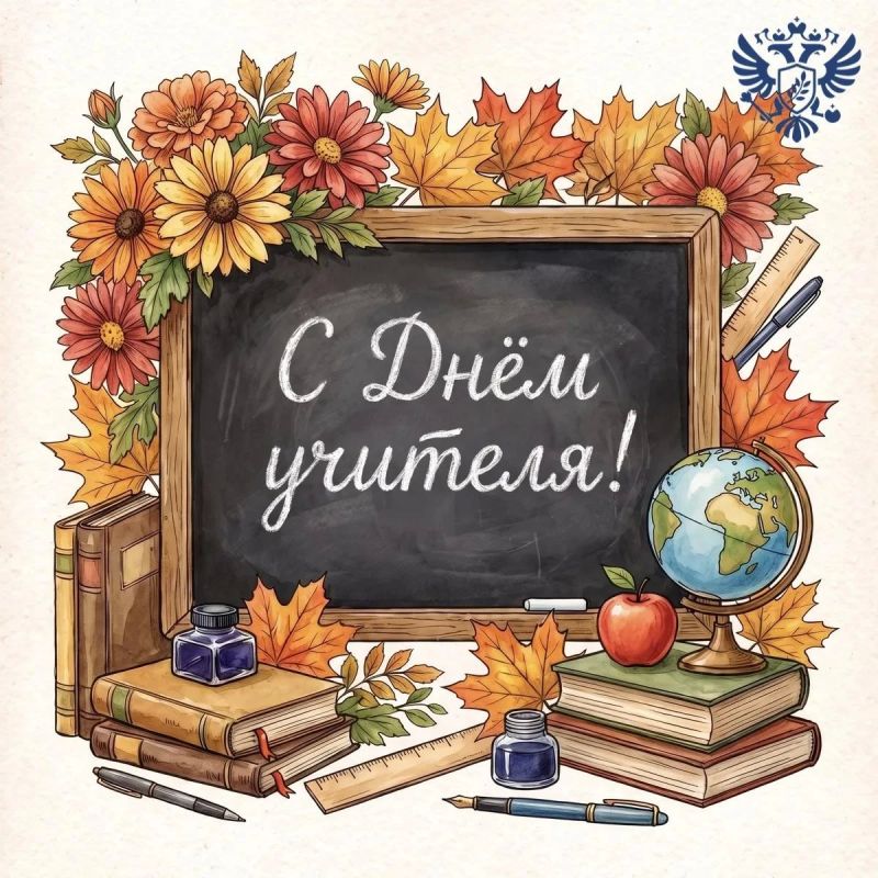 С Днем учителя!. Уважаемые учителя! Поздравляем вас с профессиональным праздником! Благодарим вас за то, что не просто даете знания, а учите верить в себя и видеть мир шире