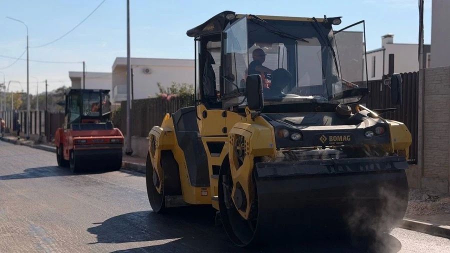 В Дергачах вместо грунтовой дороги появится новая асфальтированная