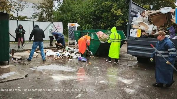 Севастополь устраняет мусорный коллапс - вывезено почти 600 тонн отходов