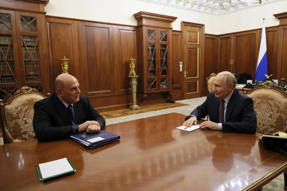 Владимир Путин встретился с Председателем Правительства Михаилом Мишустиным