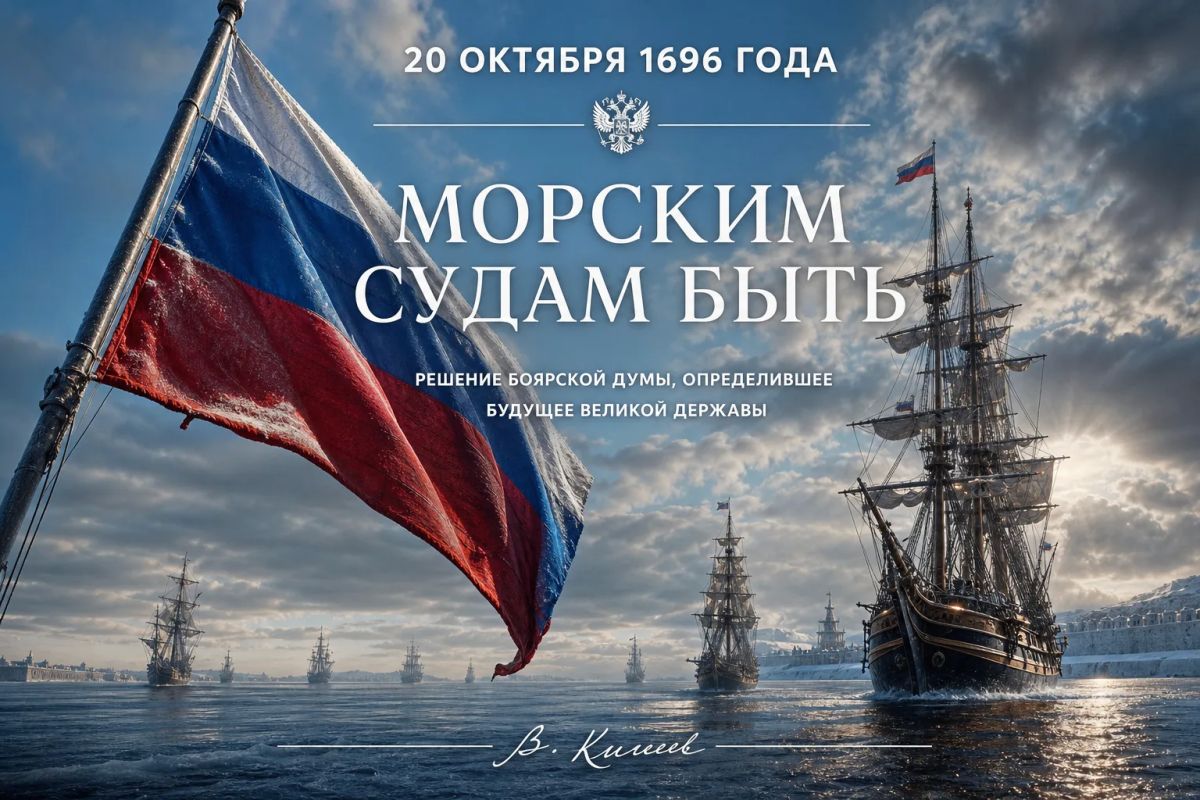 Виталий Киселев: 20 октября 1696 года. День, когда Россия сказала: «Морским судам быть»