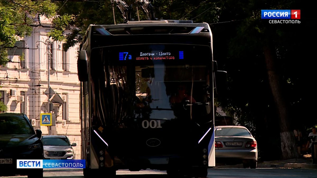После Севастополя троллейбус «Адмирал» тестируют в Крыму